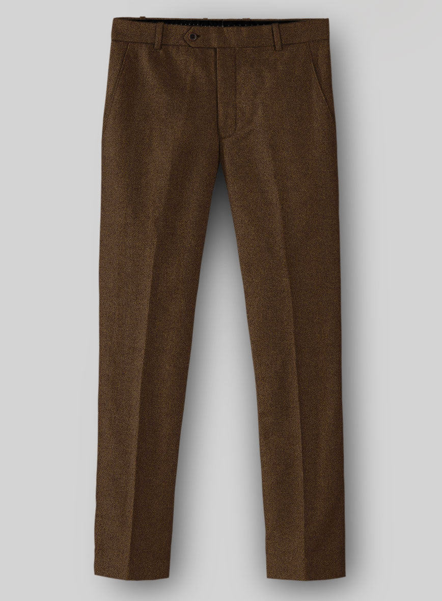 Naples Caffe Brown Tweed Suit - StudioSuits