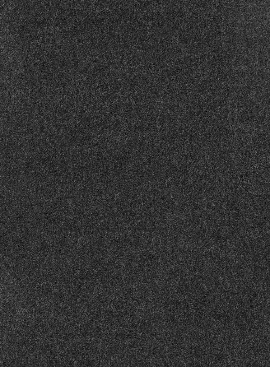 Naples Charcoal Tweed Pea Coat - StudioSuits