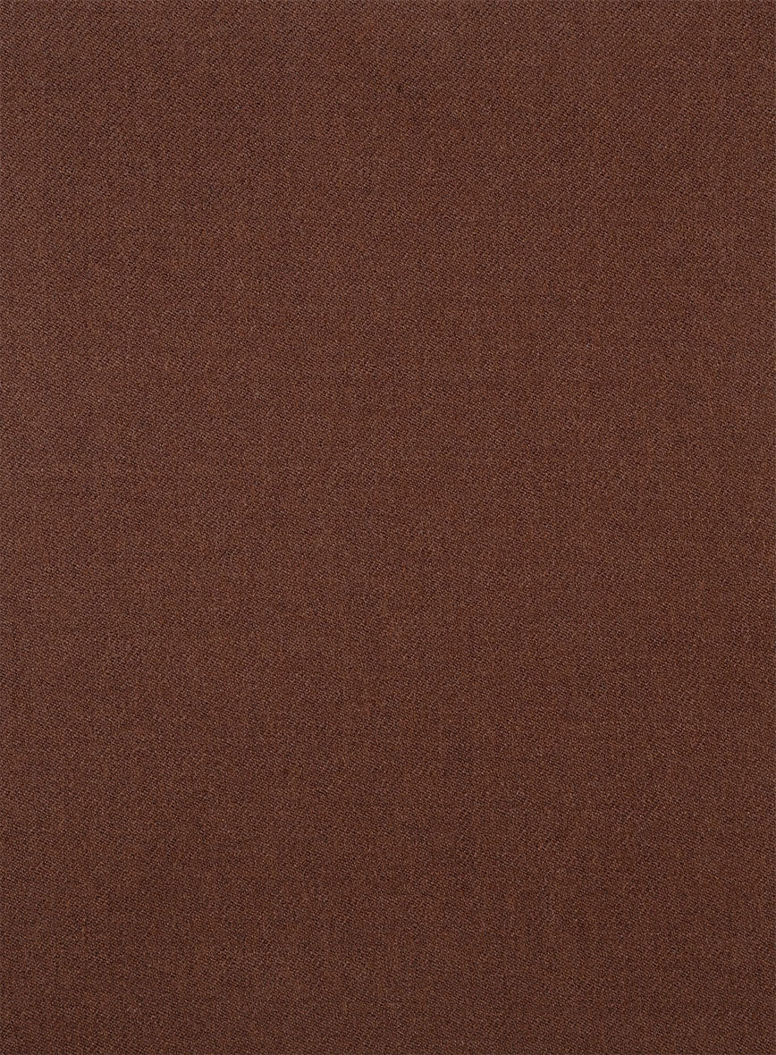Naples Chestnut Tweed Pea Coat - StudioSuits