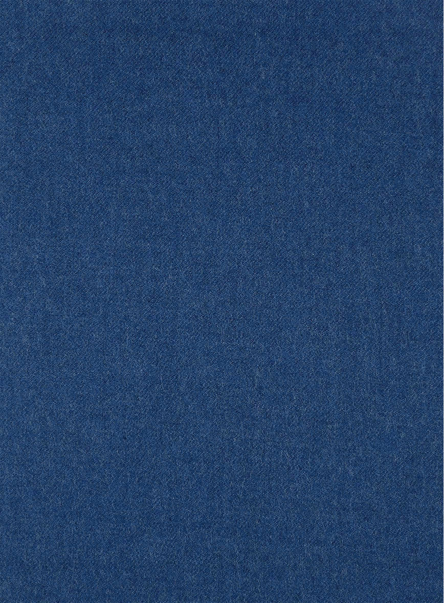 Naples Cobalt Blue Tweed Jacket - StudioSuits