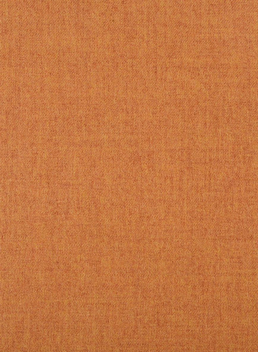 Naples Cocktail Orange Tweed Pea Coat - StudioSuits