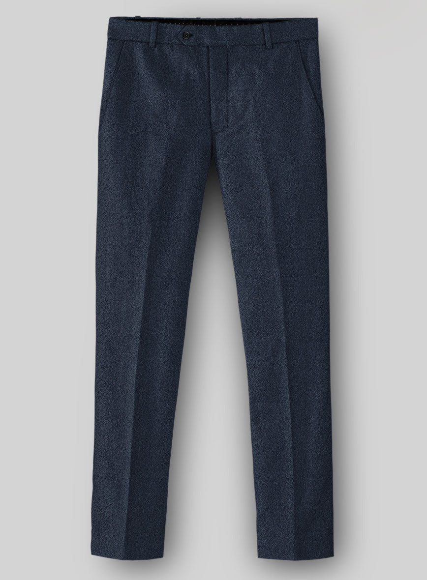 Naples Dark Indigo Tweed Suit – StudioSuits