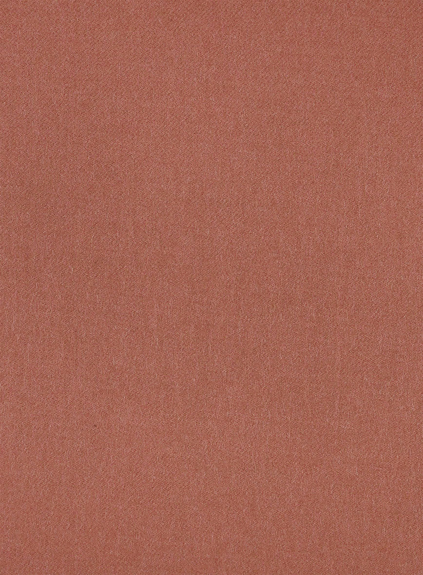 Naples Dark Salmon Pink Tweed Pea Coat - StudioSuits