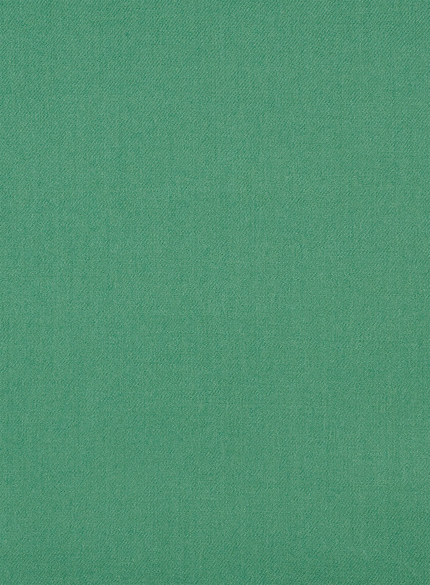 Naples Derby Green Tweed Pea Coat - StudioSuits
