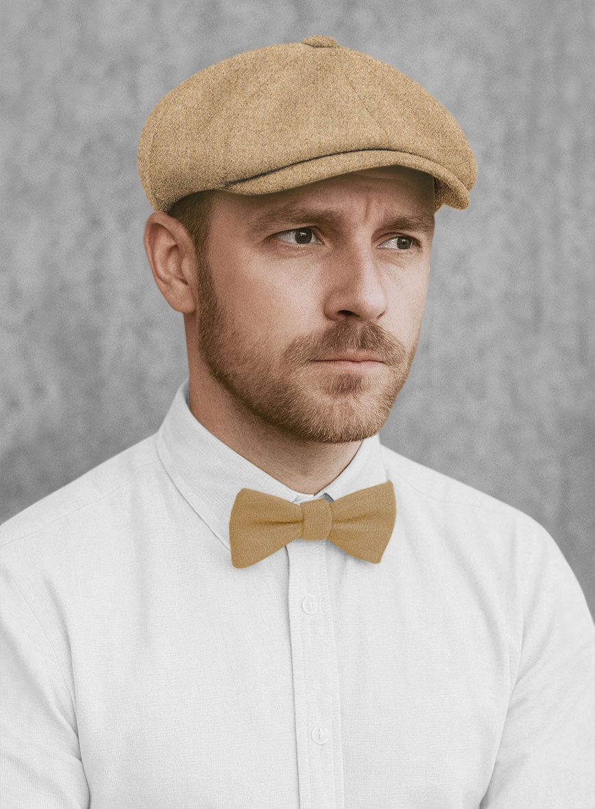 Naples Desert Haze Tweed Newsboy Cap - StudioSuits