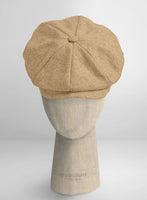 Naples Desert Haze Tweed Newsboy Cap - StudioSuits