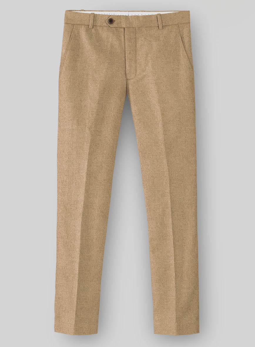 Naples Desert Haze Tweed Pants - StudioSuits