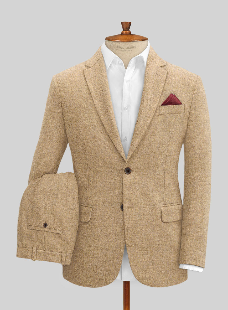Naples Desert Haze Tweed Suit - StudioSuits
