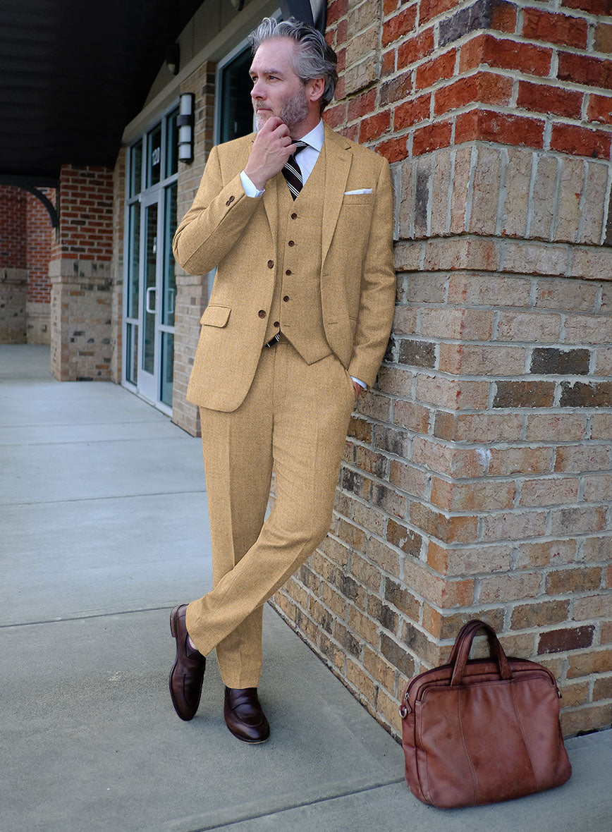 Naples Desert Haze Tweed Suit - StudioSuits