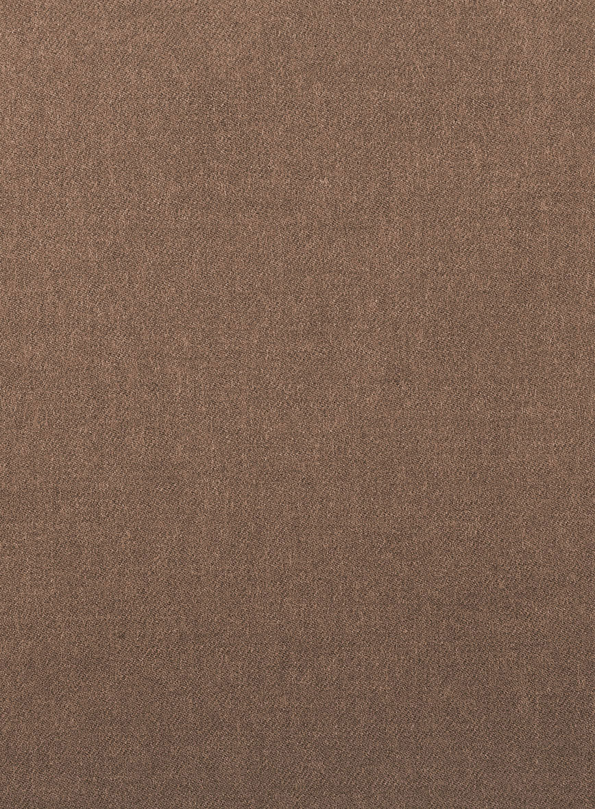 Naples Dolce Brown Tweed Pea Coat - StudioSuits