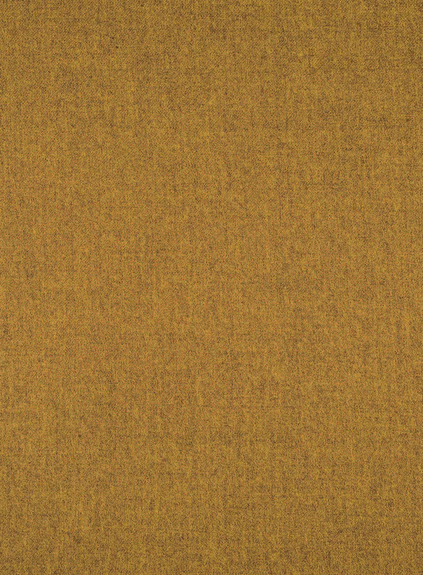 Naples English Mustard Tweed Pants - StudioSuits