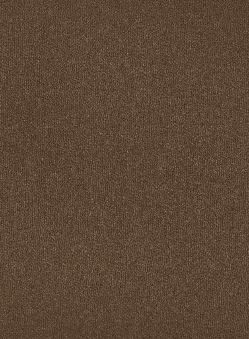 Naples Espresso Brown Tweed Pea Coat - StudioSuits
