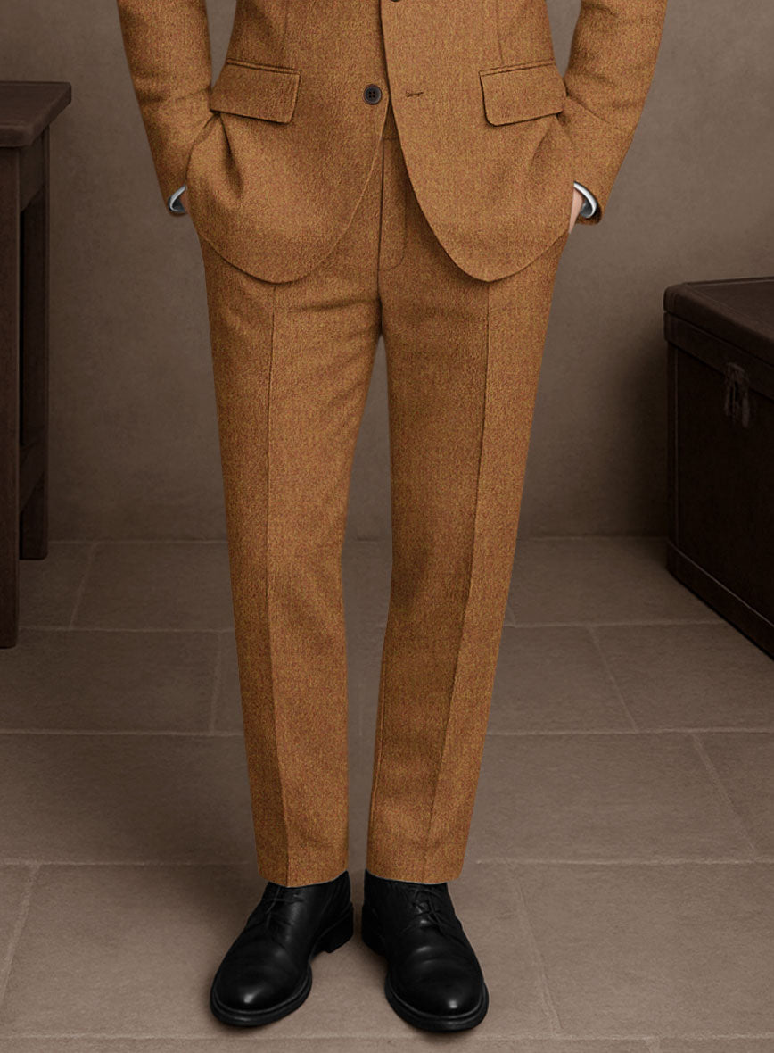 Naples Gold Castle Tweed Suit - StudioSuits