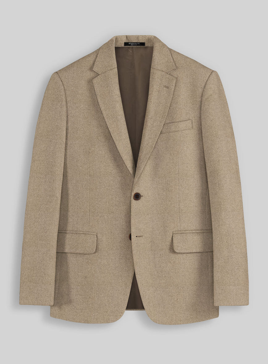 Naples Gondola Beige Tweed Jacket - StudioSuits