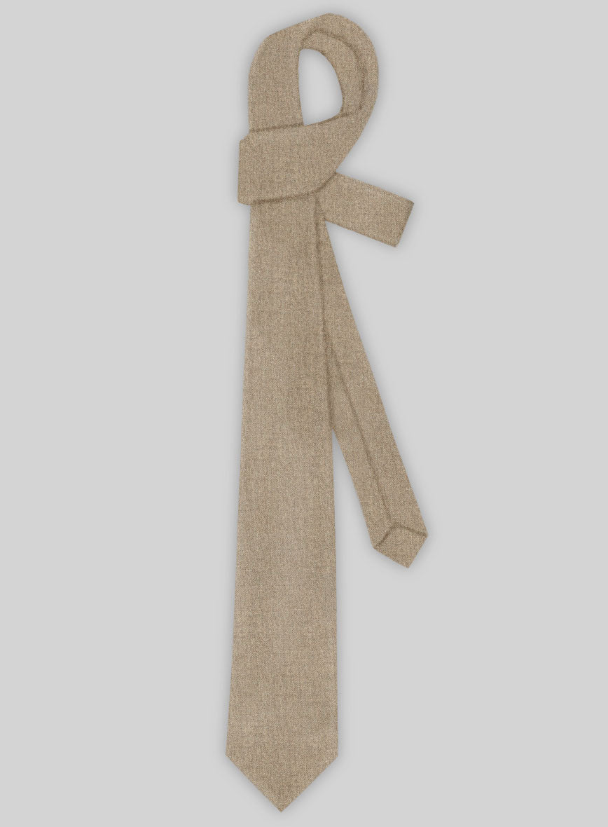 Tweed Tie - Naples Gondola Beige - StudioSuits