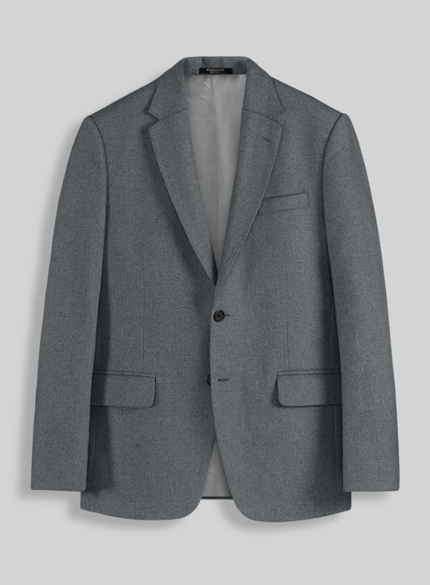 Naples Gray Tweed Suit - StudioSuits