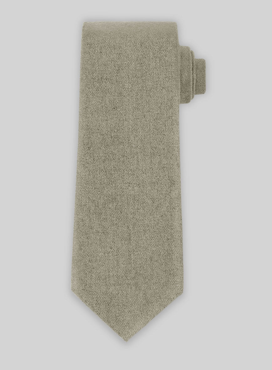 Tweed Tie - Naples Greige - StudioSuits