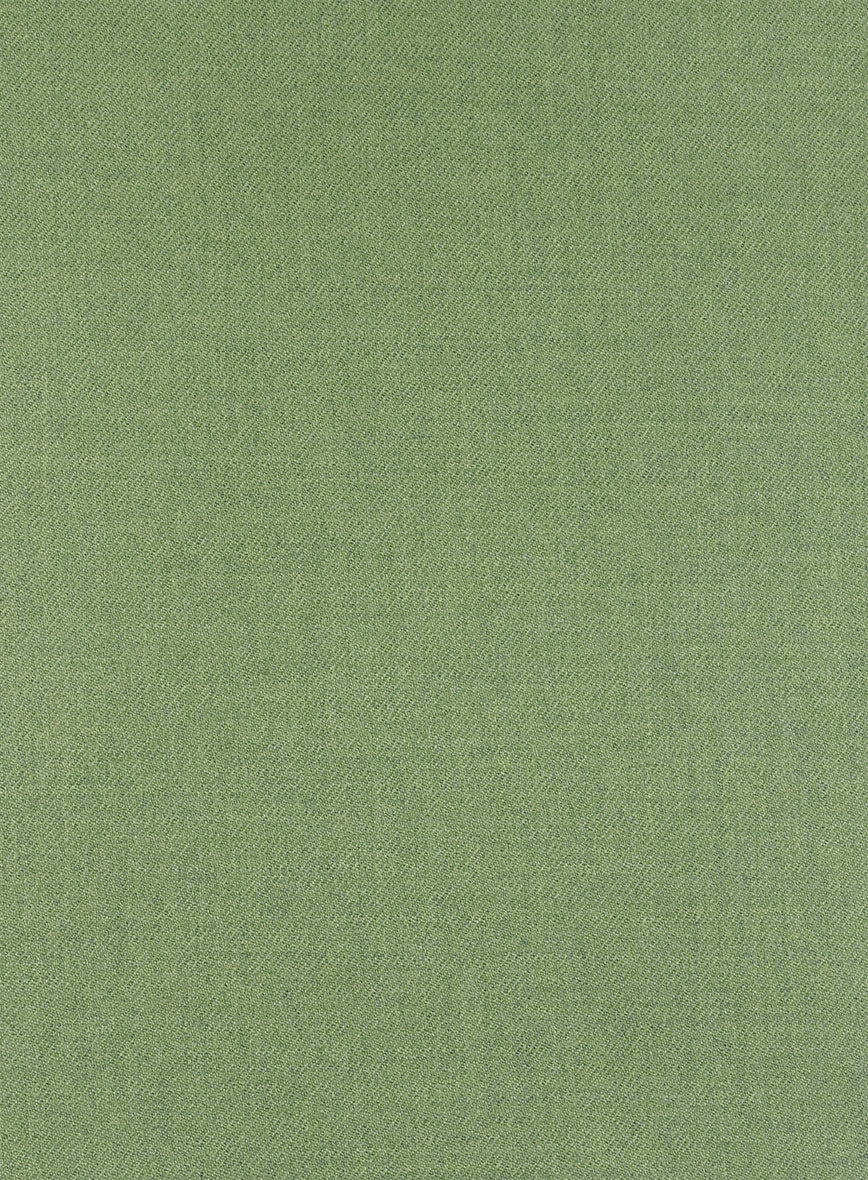 Naples Honeydew Green Tweed Pea Coat - StudioSuits