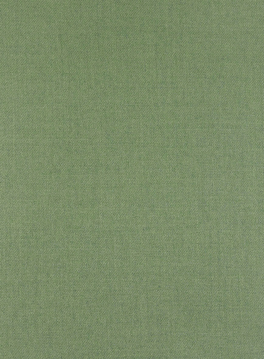 Naples Honeydew Green Tweed Pea Coat - StudioSuits