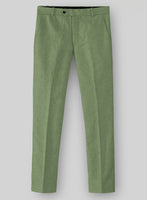Naples Honeydew Green Tweed Pants - StudioSuits
