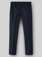 Naples Jet Blue Tweed Pants - StudioSuits
