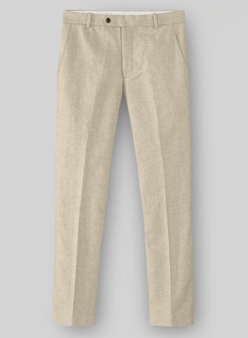 Naples Latte Tweed Pants - StudioSuits