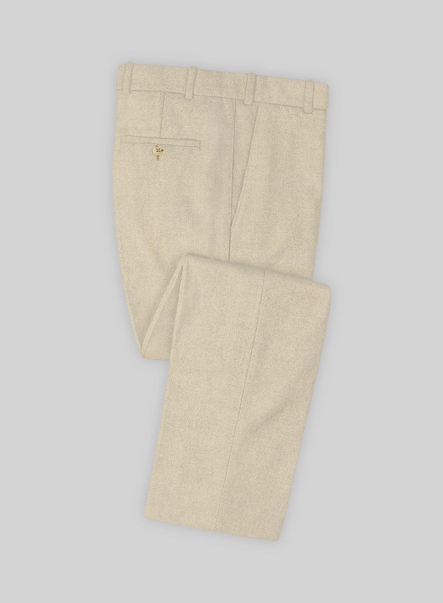 Naples Latte Tweed Pants - StudioSuits