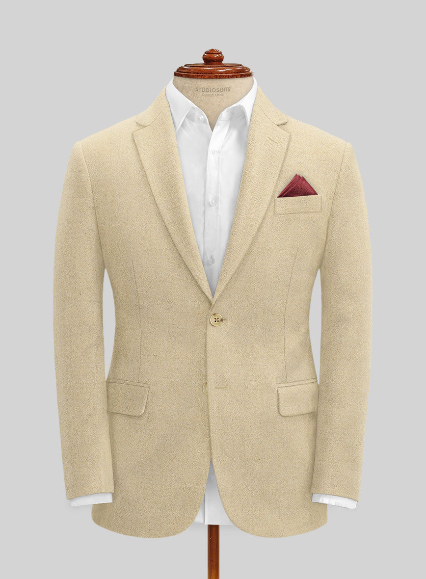 Naples Latte Tweed Suit - StudioSuits