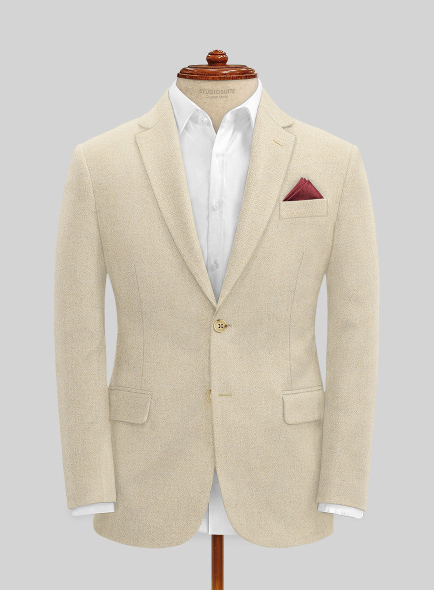 Naples Latte Tweed Suit - StudioSuits