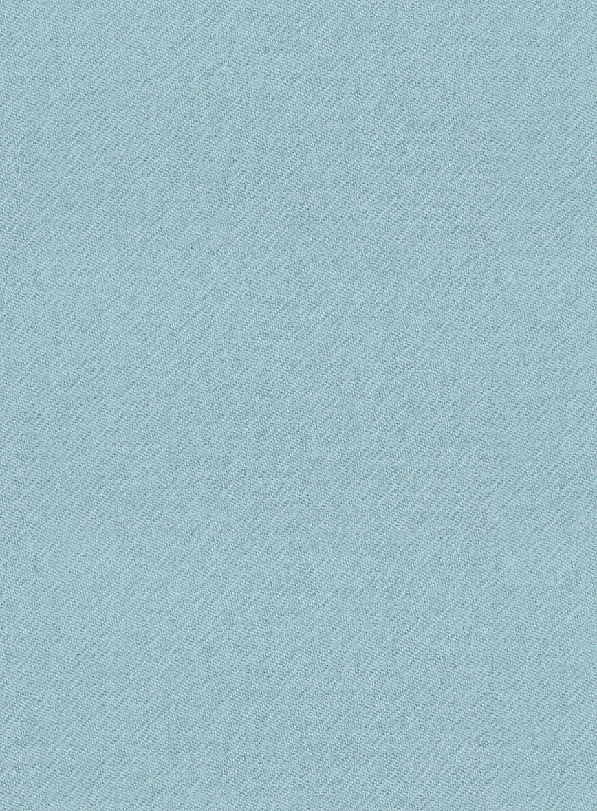 Naples Light Blue Tweed Pants - StudioSuits