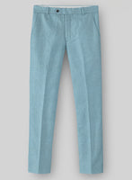 Naples Light Blue Tweed Pants - StudioSuits