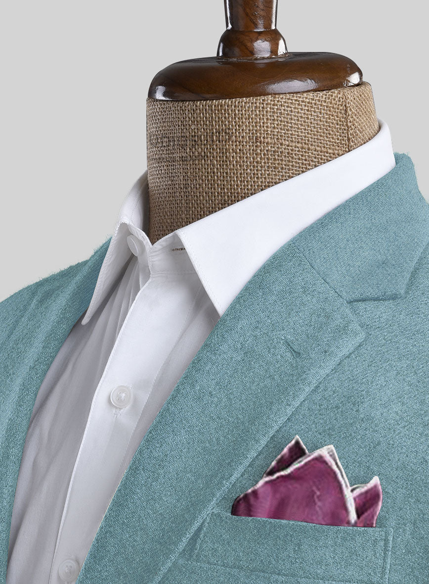 Naples Light Blue Tweed Suit - StudioSuits