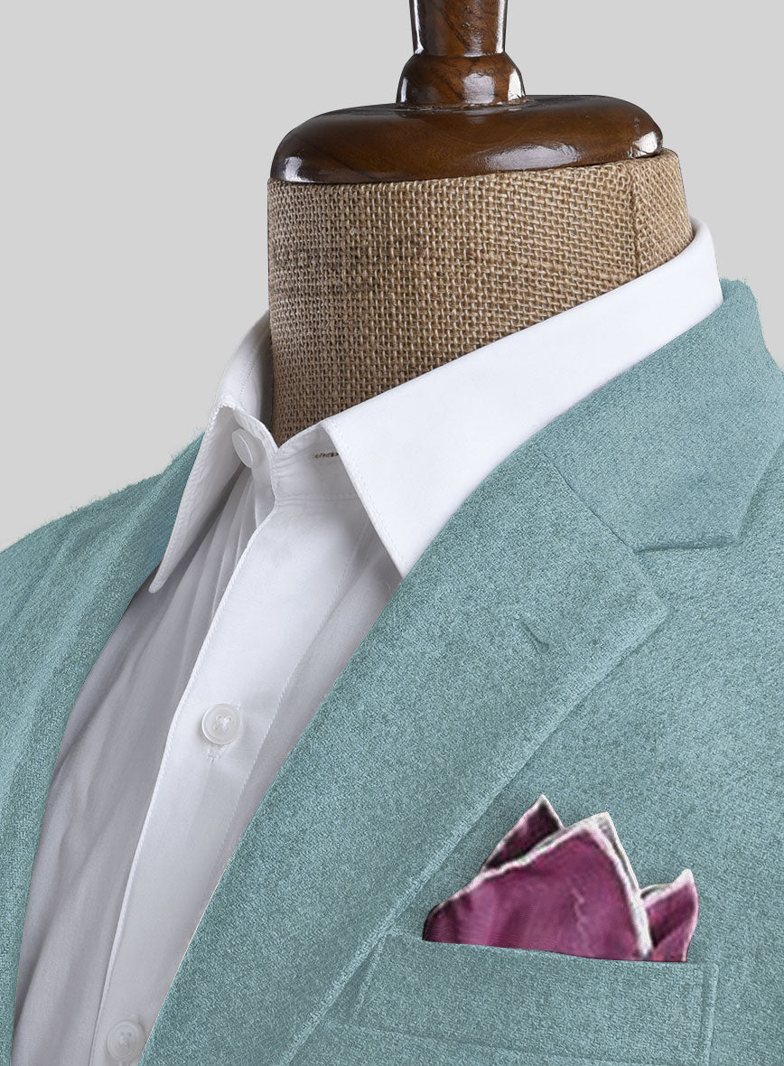 Naples Light Blue Tweed Suit - StudioSuits