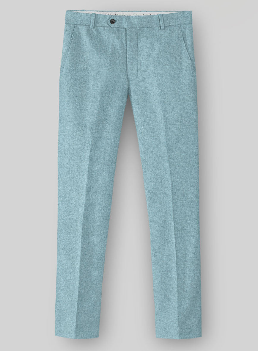 Naples Light Blue Tweed Suit - StudioSuits