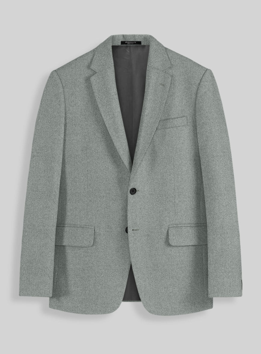 Naples Milano Sage Green Tweed Jacket - StudioSuits