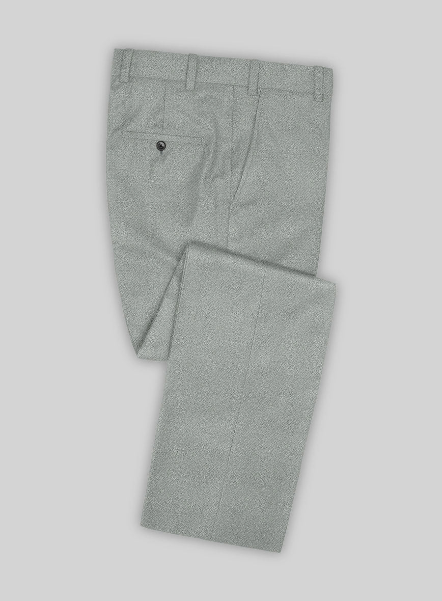 Naples Milano Sage Green Tweed Pants - StudioSuits