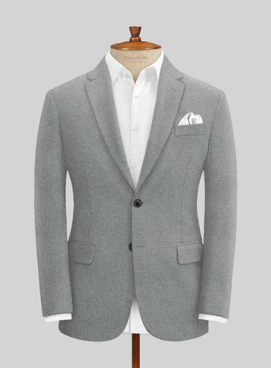 Naples Milano Sage Green Tweed Suit – StudioSuits