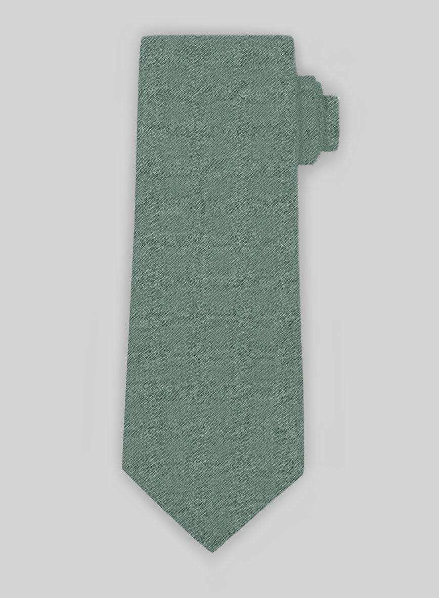 Tweed Tie - Naples Muted Green - StudioSuits