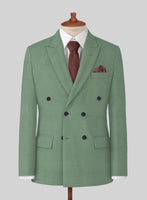 Naples Notte Green Tweed Jacket - StudioSuits