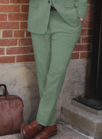Naples Notte Green Tweed Suit - StudioSuits