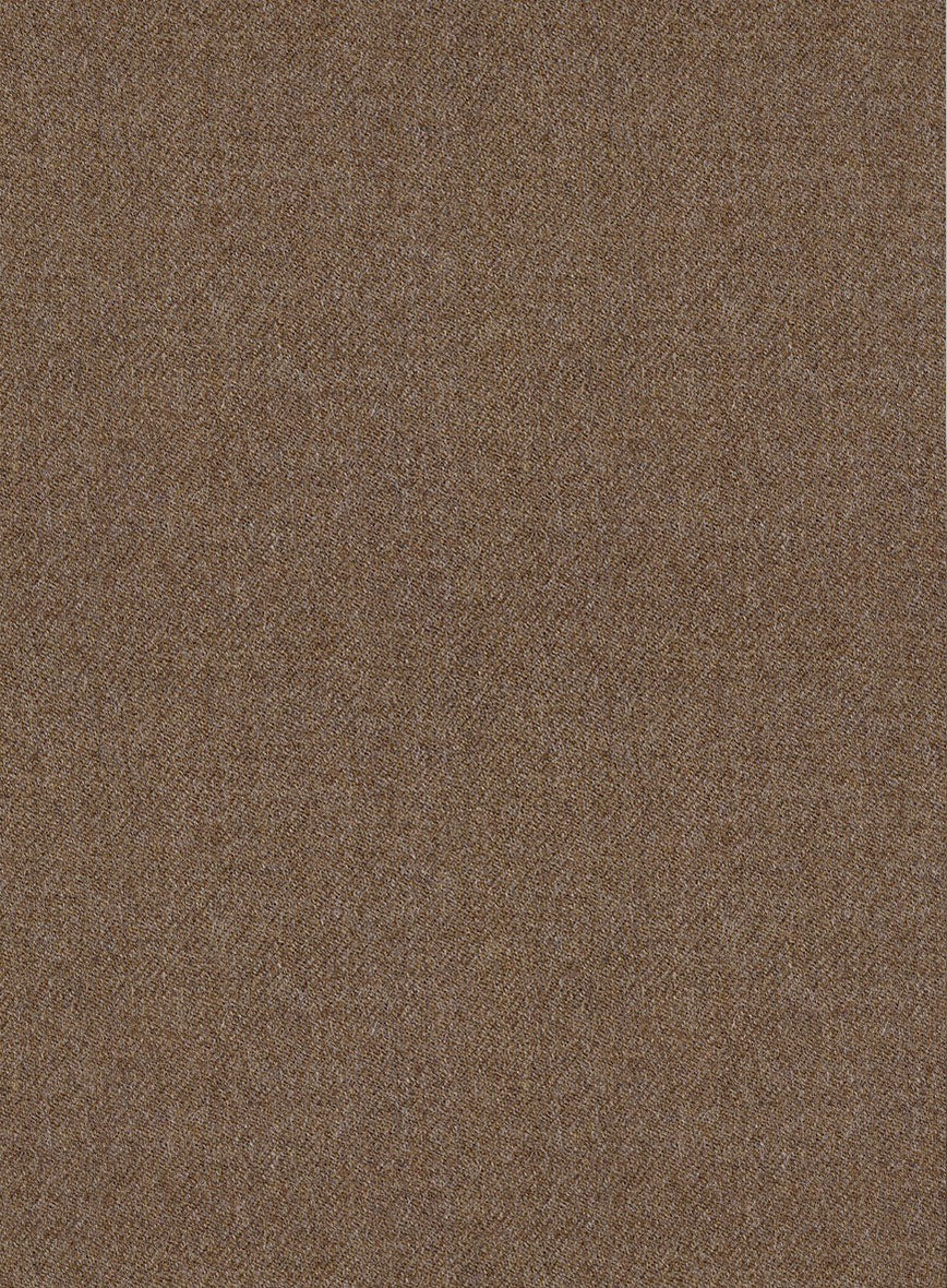 Naples Oak Wood Tweed Pea Coat