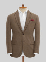 Naples Oak Wood Tweed Suit - StudioSuits