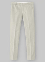 Naples Off White Tweed Pants - StudioSuits