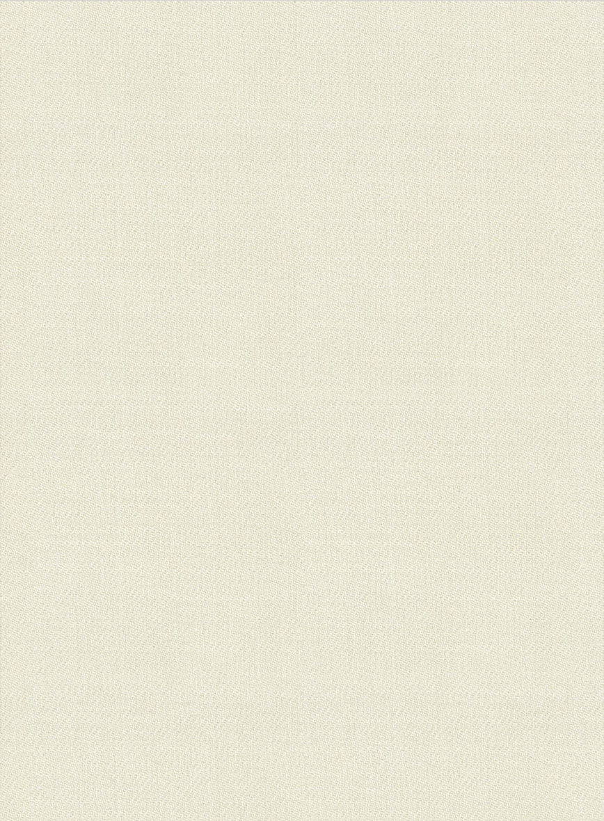 Naples Off White Tweed Pea Coat - StudioSuits