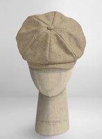 Naples Pine Tweed Newsboy Cap - StudioSuits