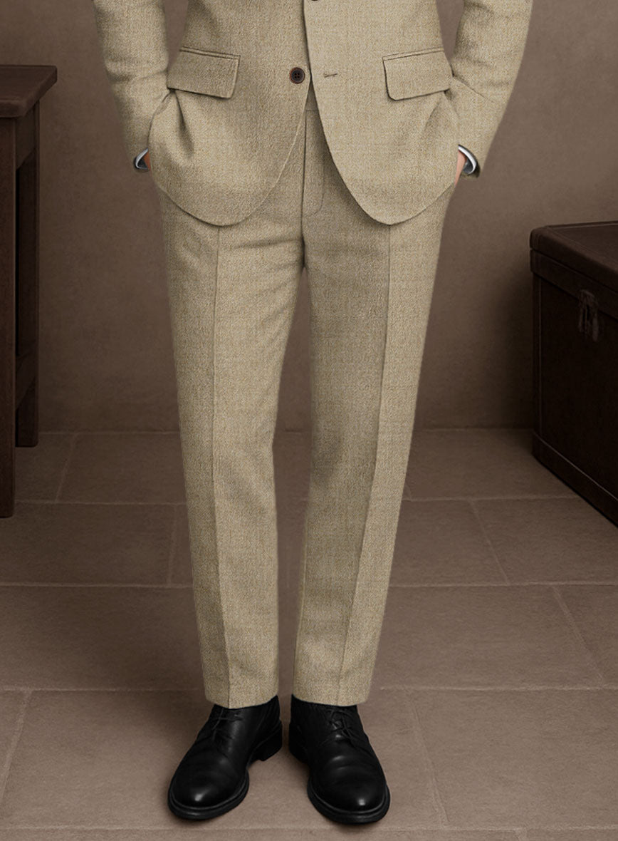 Naples Pine Tweed Pants - StudioSuits