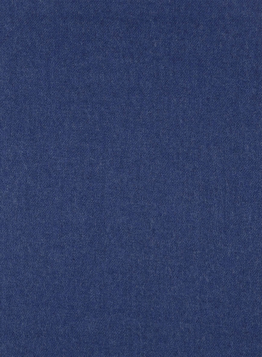 Naples Powder Blue Tweed Pea Coat - StudioSuits