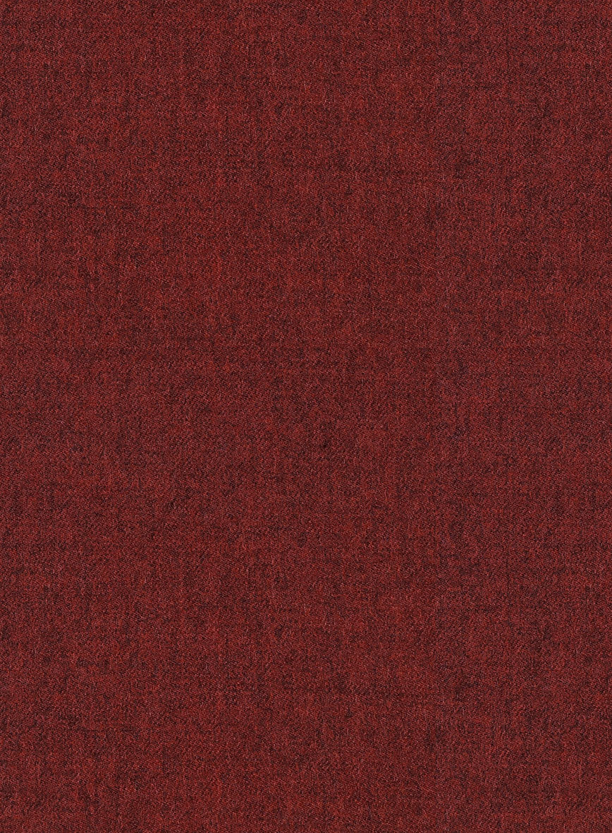 Naples Raw Red Tweed Suit - StudioSuits