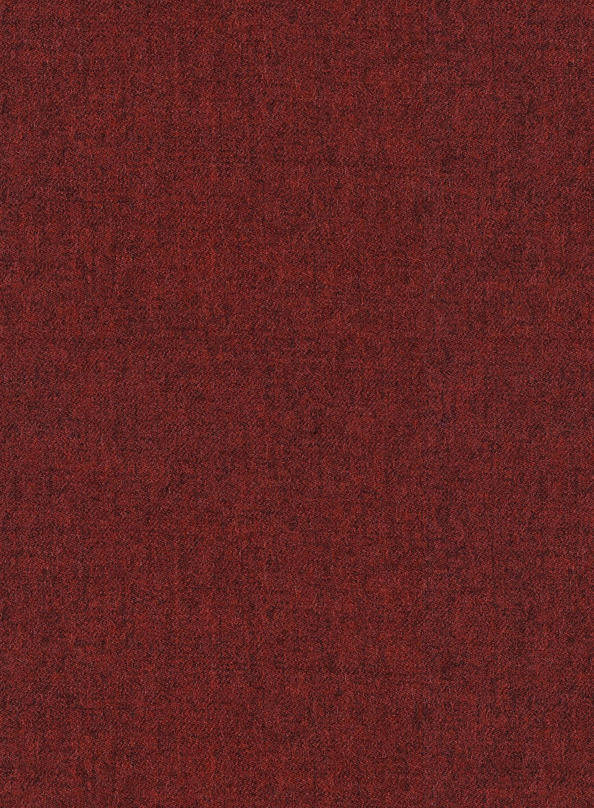 Naples Raw Red Tweed Suit - StudioSuits
