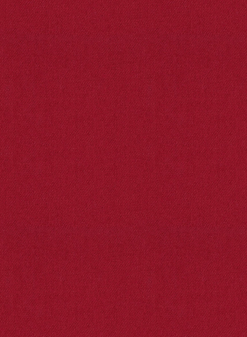 Naples Red Tweed Pants - StudioSuits